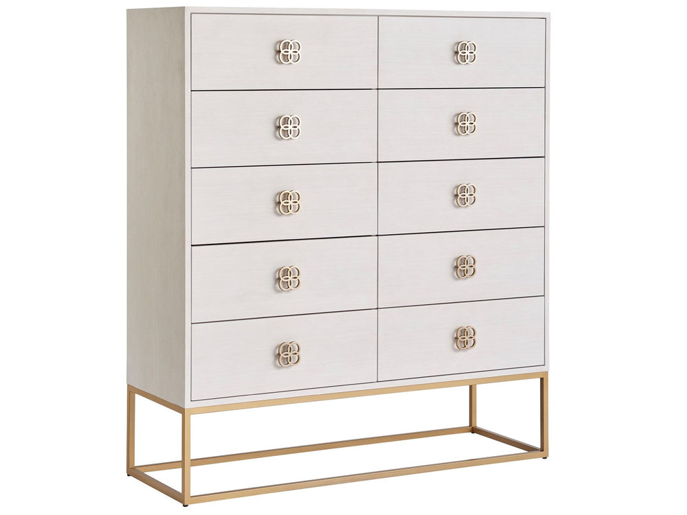 Love. Joy. Bliss.-Miranda Kerr Home - Peony Drawer Chest - Alabaster