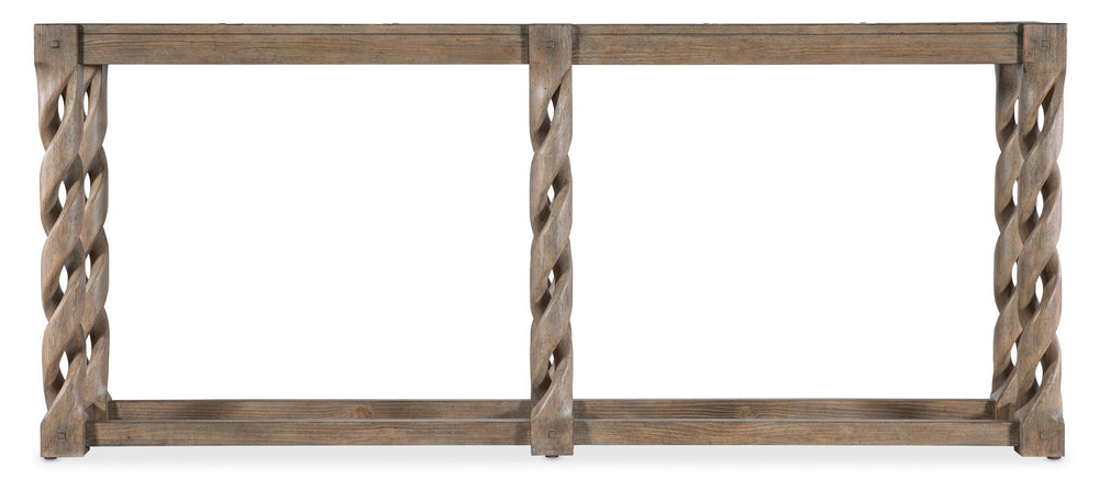 Commerce And Market - Jack O'bein Long Skinny Console - Light Brown