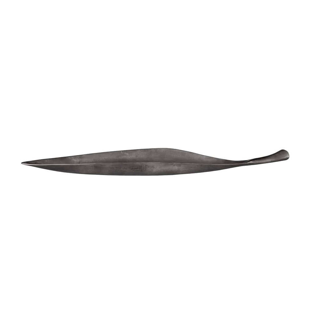 Leaflet - Outdoor Bowl - Dark Nickel