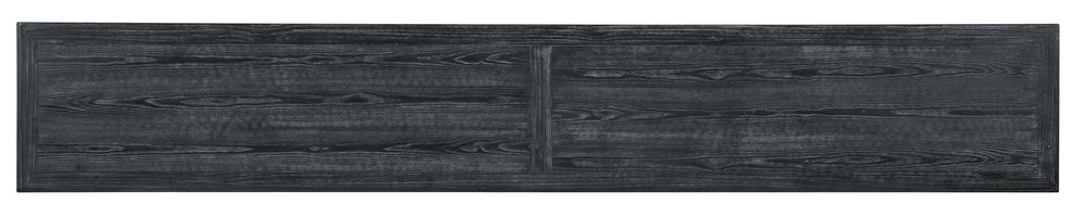 Melange - Thunber Sofa Console - Black
