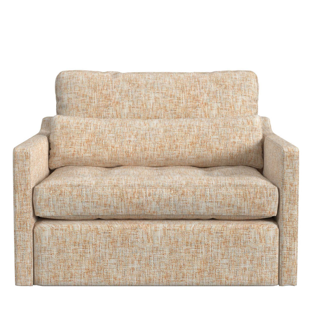 Slope - Tufted Swivel Chair-And-A-Half
