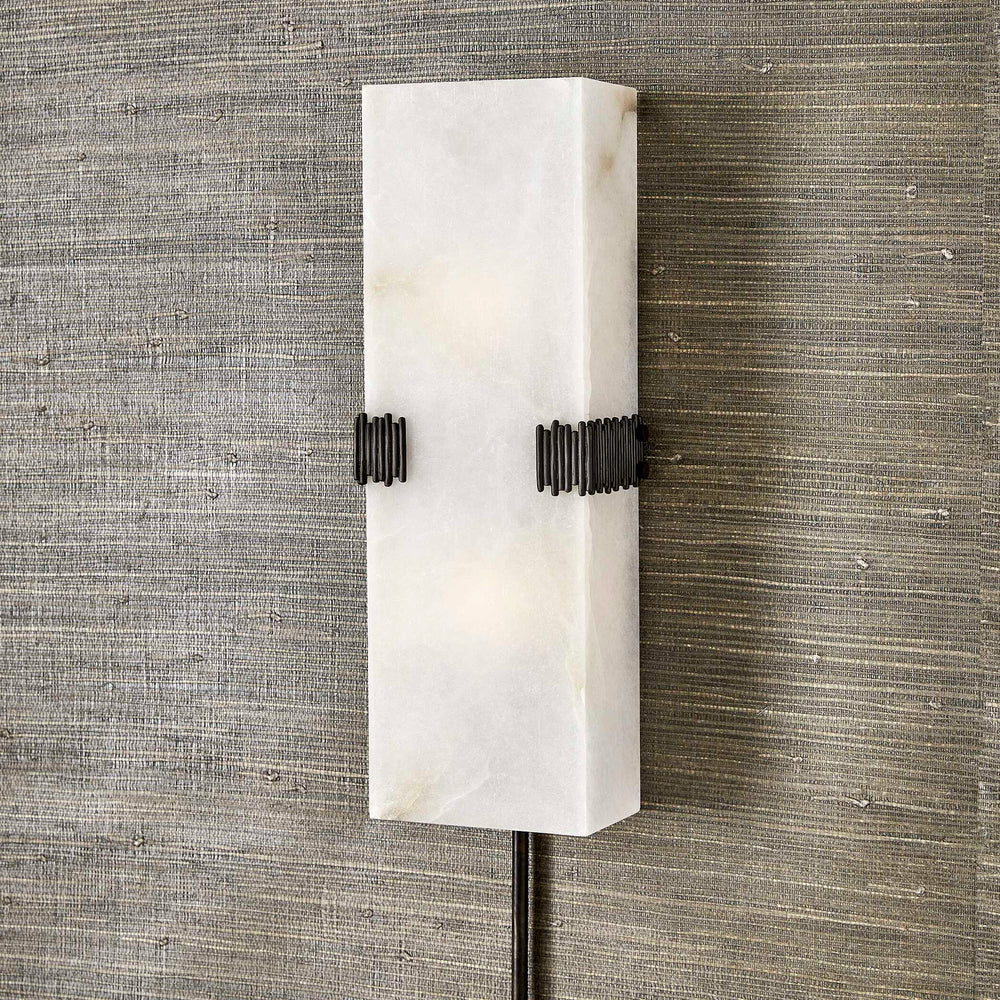 Clasp - 2 Light Sconce - Bronze