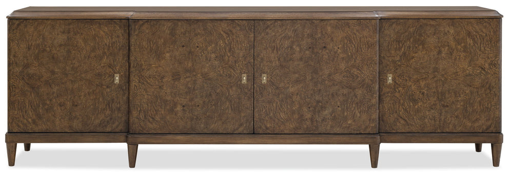 Melange - Burleigh Entertainment Console - Dark Brown