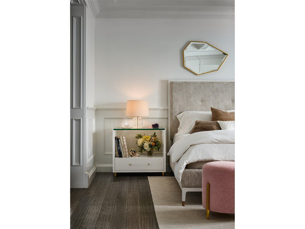 Love. Joy. Bliss.-Miranda Kerr Home - Peony Nightstand - White