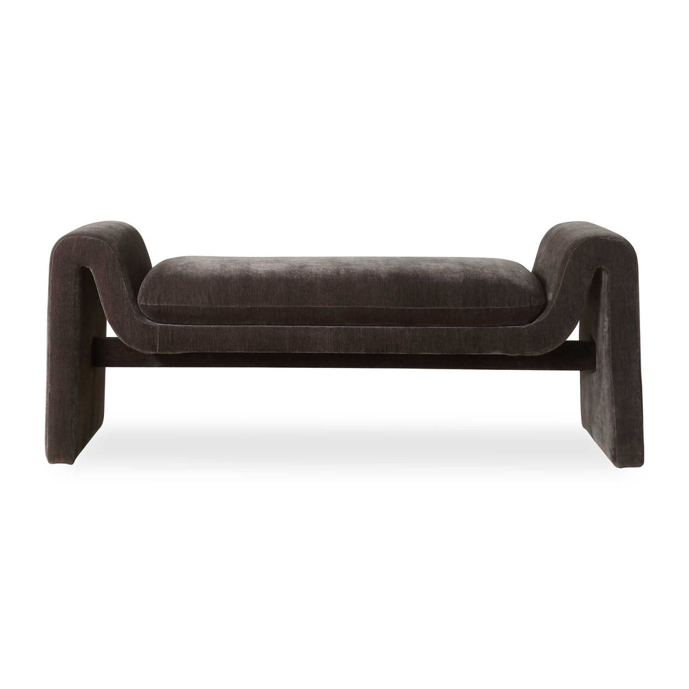 Manson - Modern Bench - Charcoal