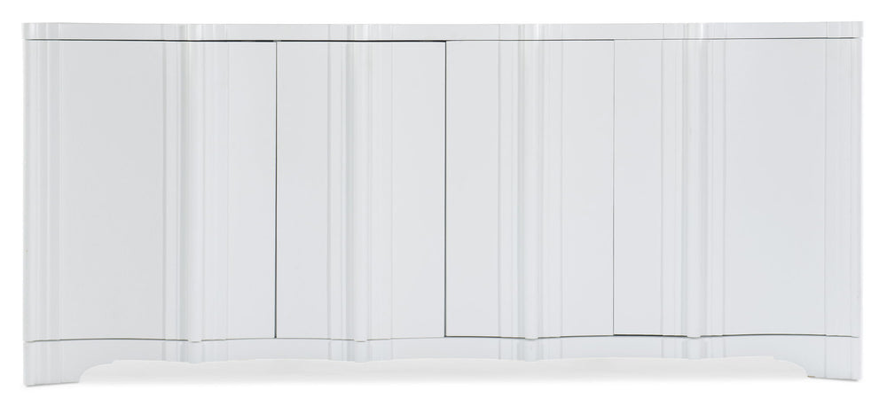 Melange - Corinth 4-Door Entertainment Console - White