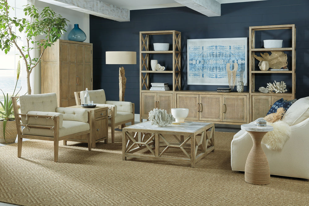 Surfrider - Small Media Console - Light Brown