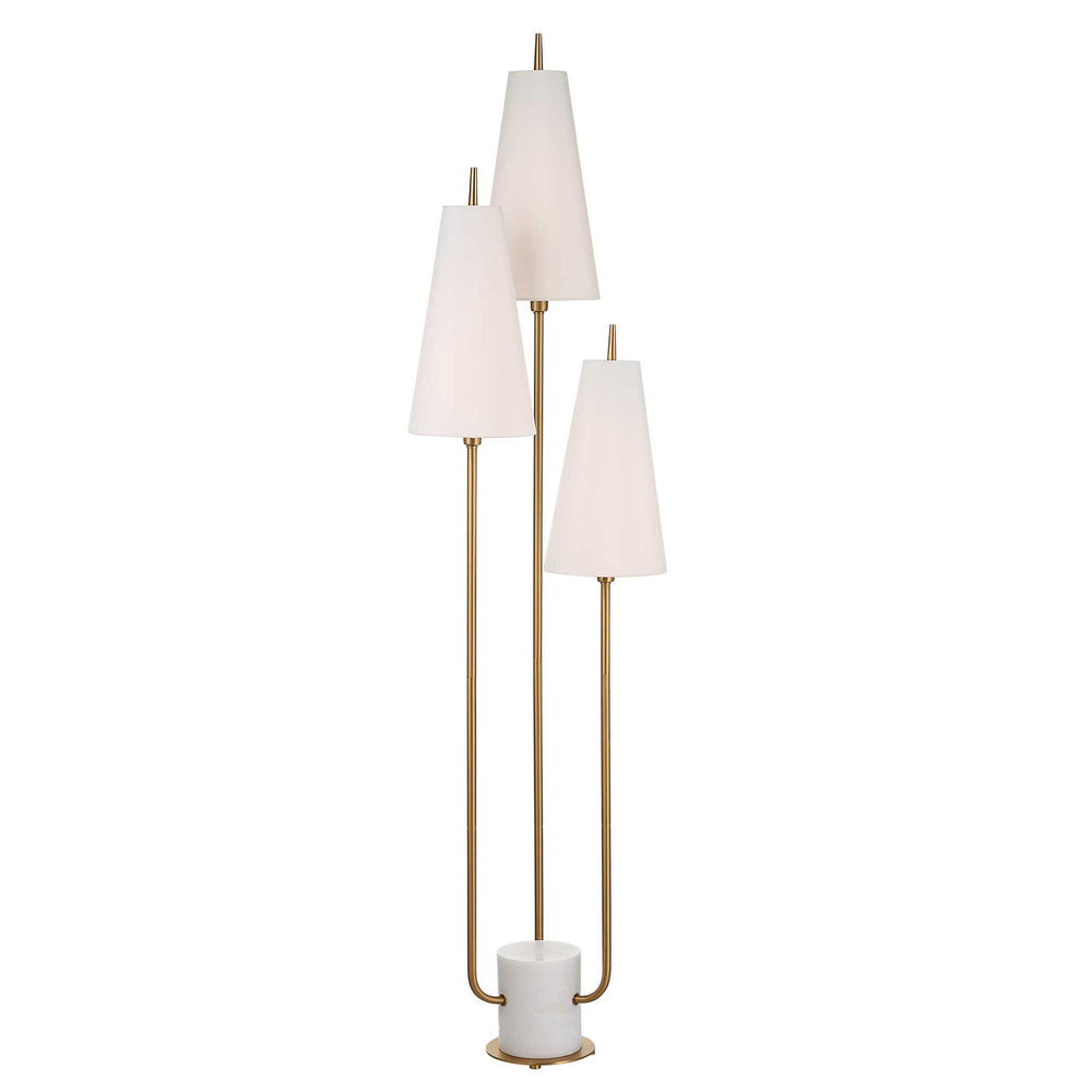 Elle - Floor Lamp - Brass / Gold