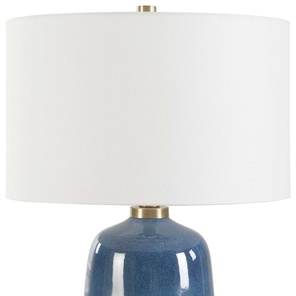 Brae - Glaze Table Lamp - Blue