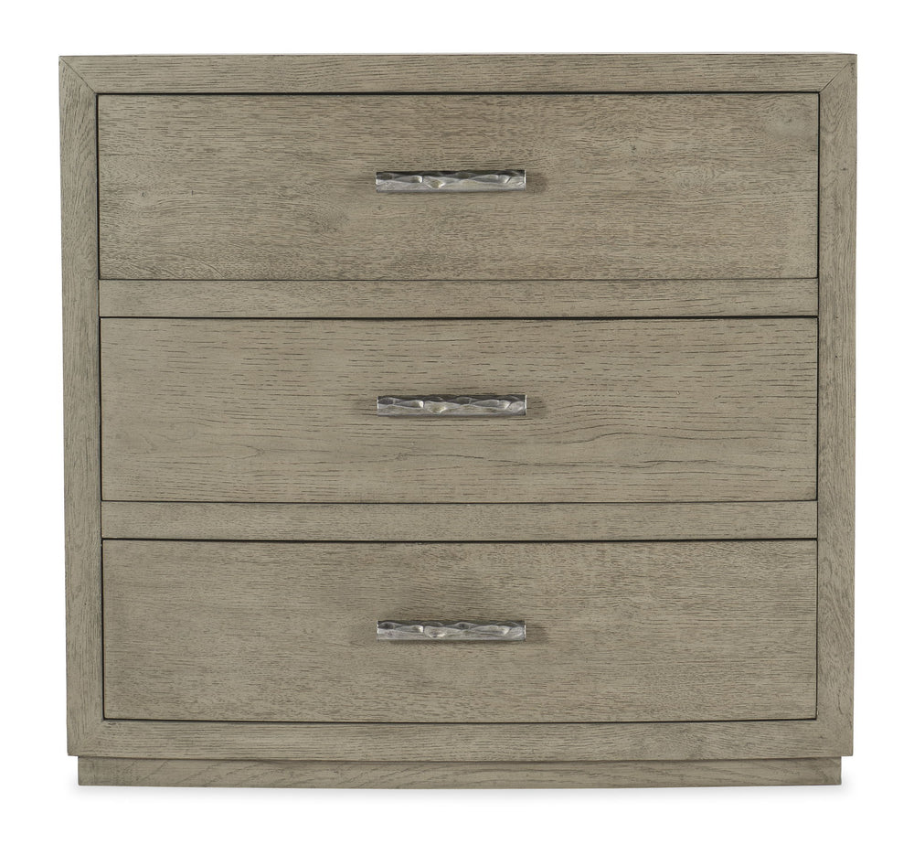 Linville Falls - Ashford 3-Drawer Nightstand - Gray