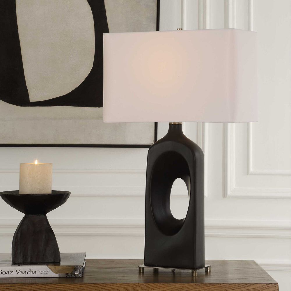 Void - Table Lamp - Matte Black