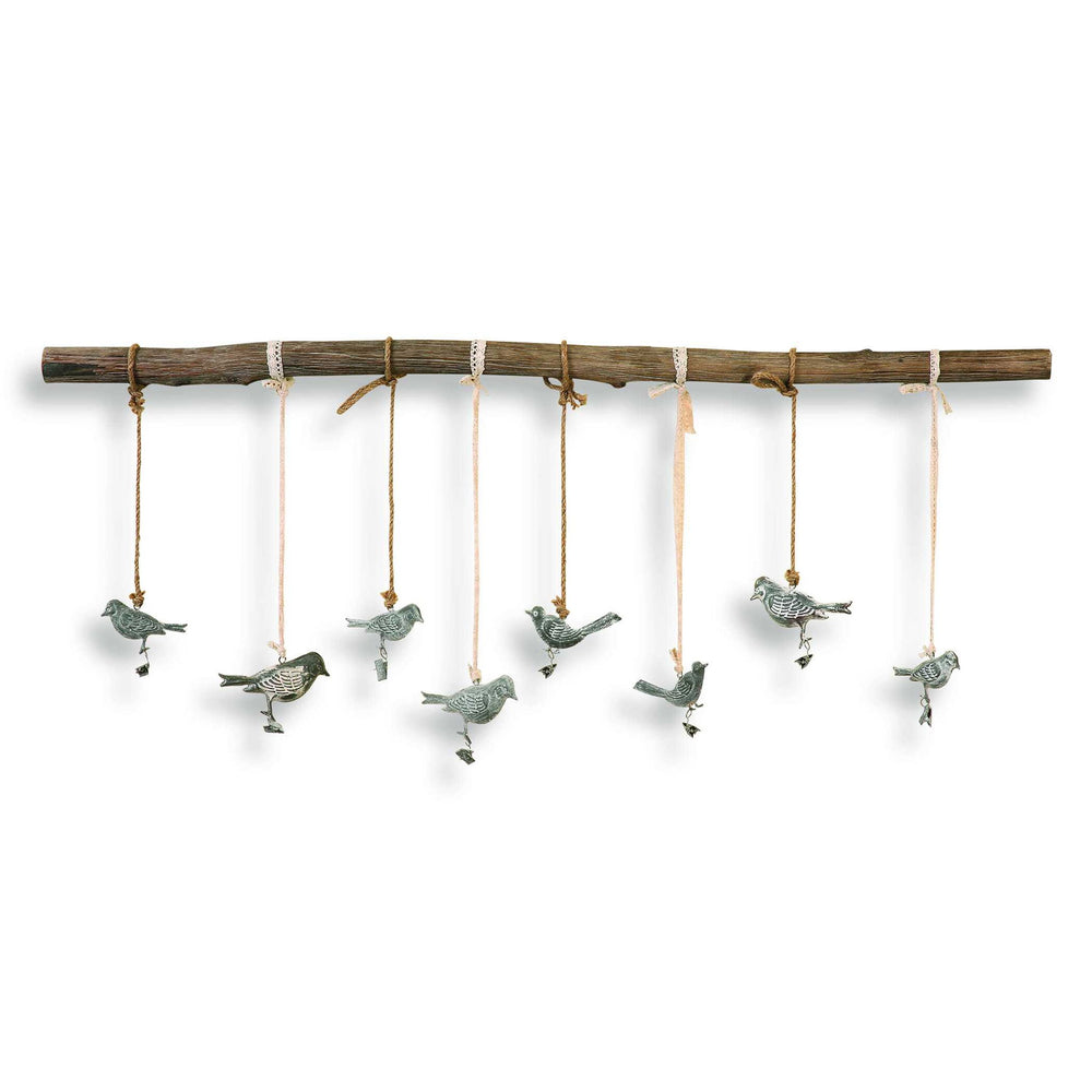 Birds On A Branch - Wall Art - Light Brown