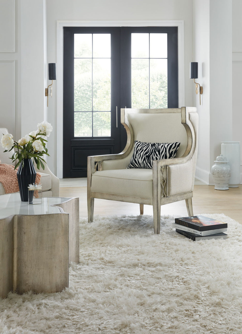 Sanctuary 2 - Debutant Wing Chair - Beige