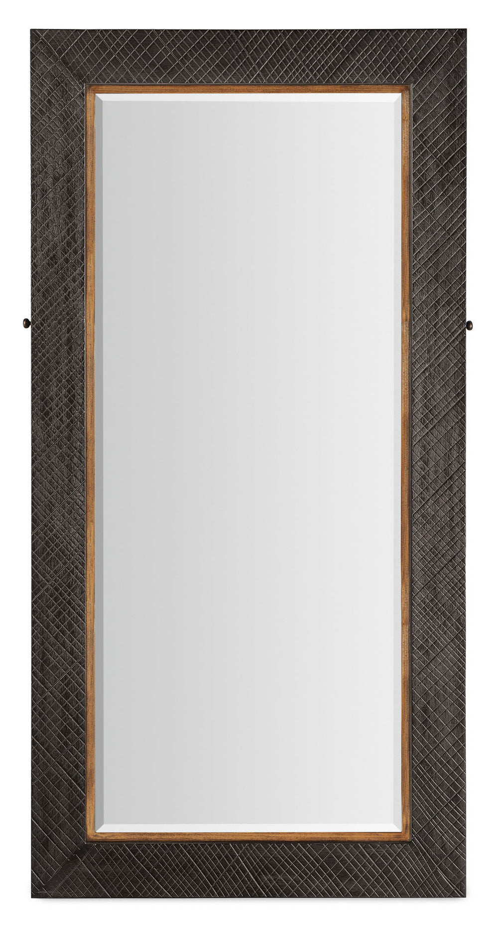 Big Sky - Floor Mirror With Jewelry Storage - Dark Gray