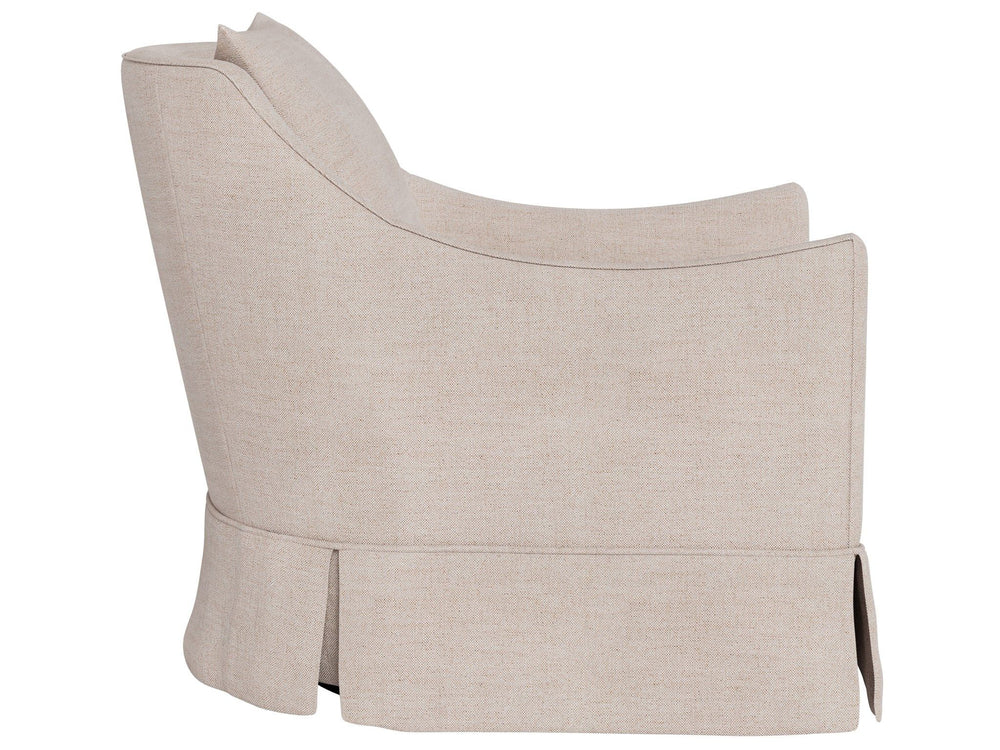 Portia - Skirted Swivel Glider, Special Order - Beige