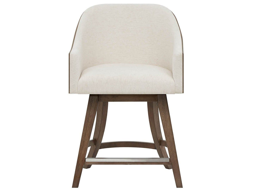Modern - Swivel Counter Chair - Haze / Levi Oyster
