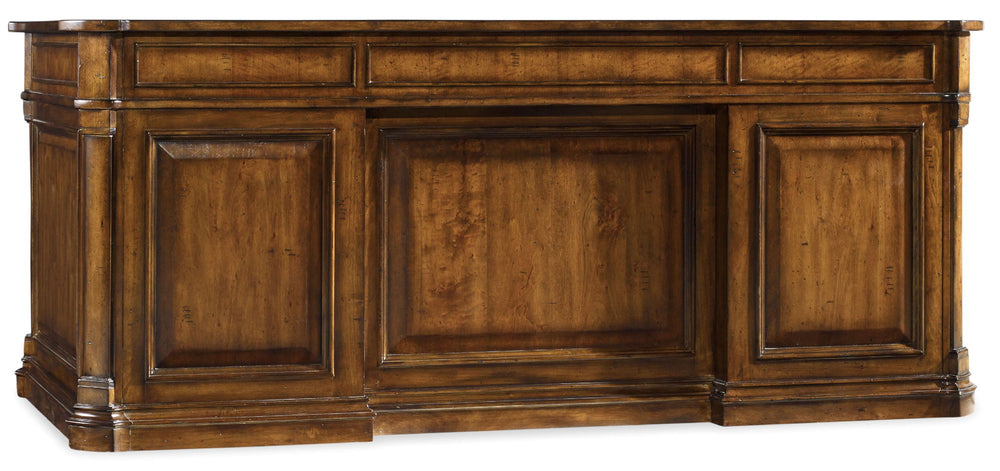 Tynecastle - Executive Desk - Dark Brown