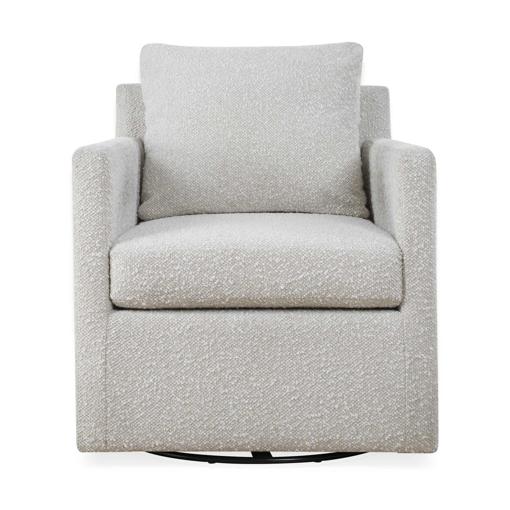 Tisdell - Swivel/Glider Chair - Cream