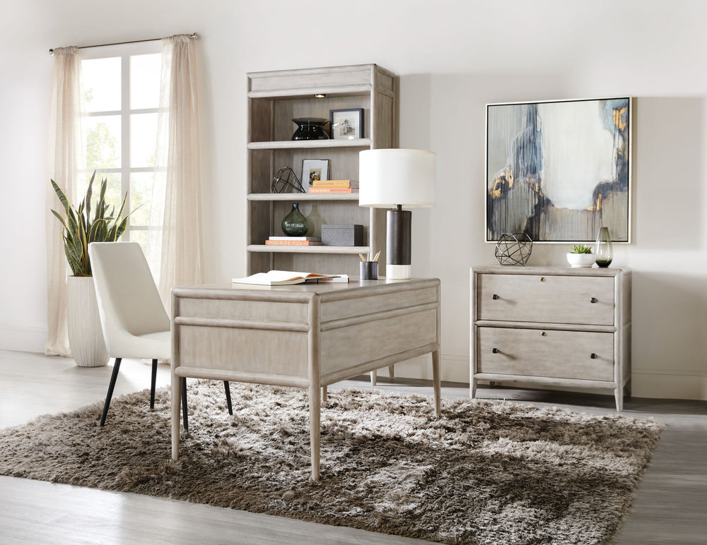 Burnham - Bookcase - Gray