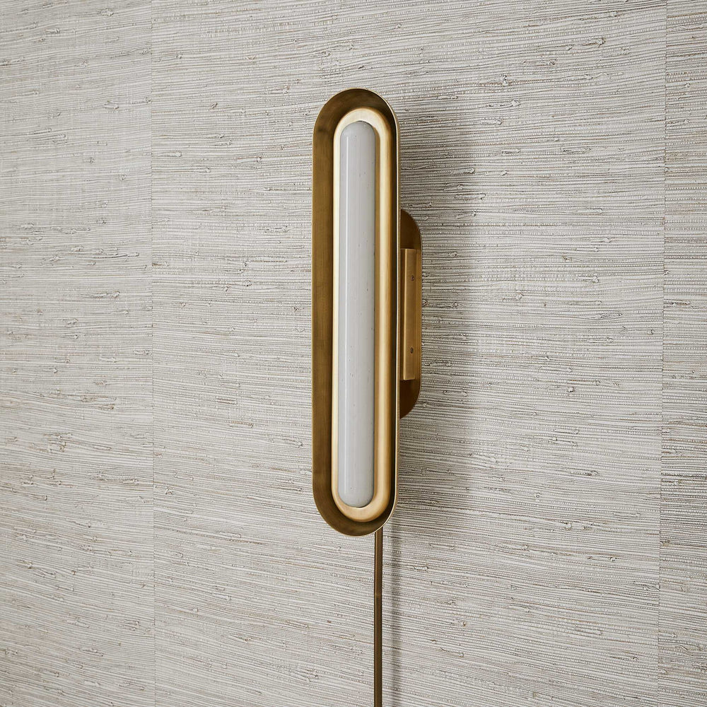 Dot Dash - 1 Light Sconce - Brass
