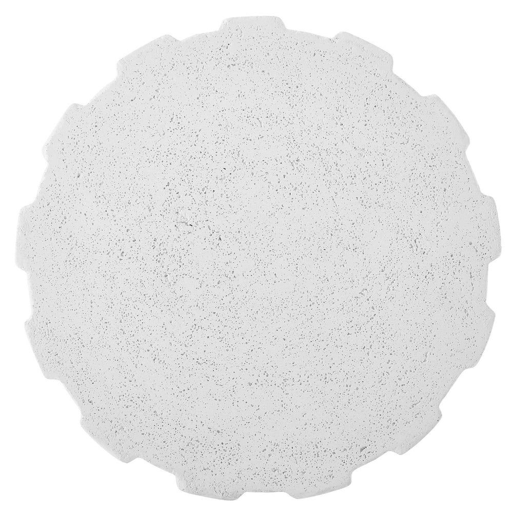 Jane - Outdoor Accent Table - White
