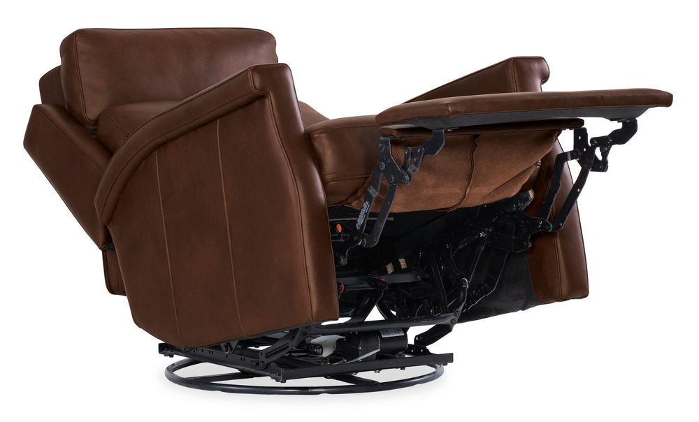 RC - Kaufman ZG Swivel Power Recliner With Pop-Up Headrest