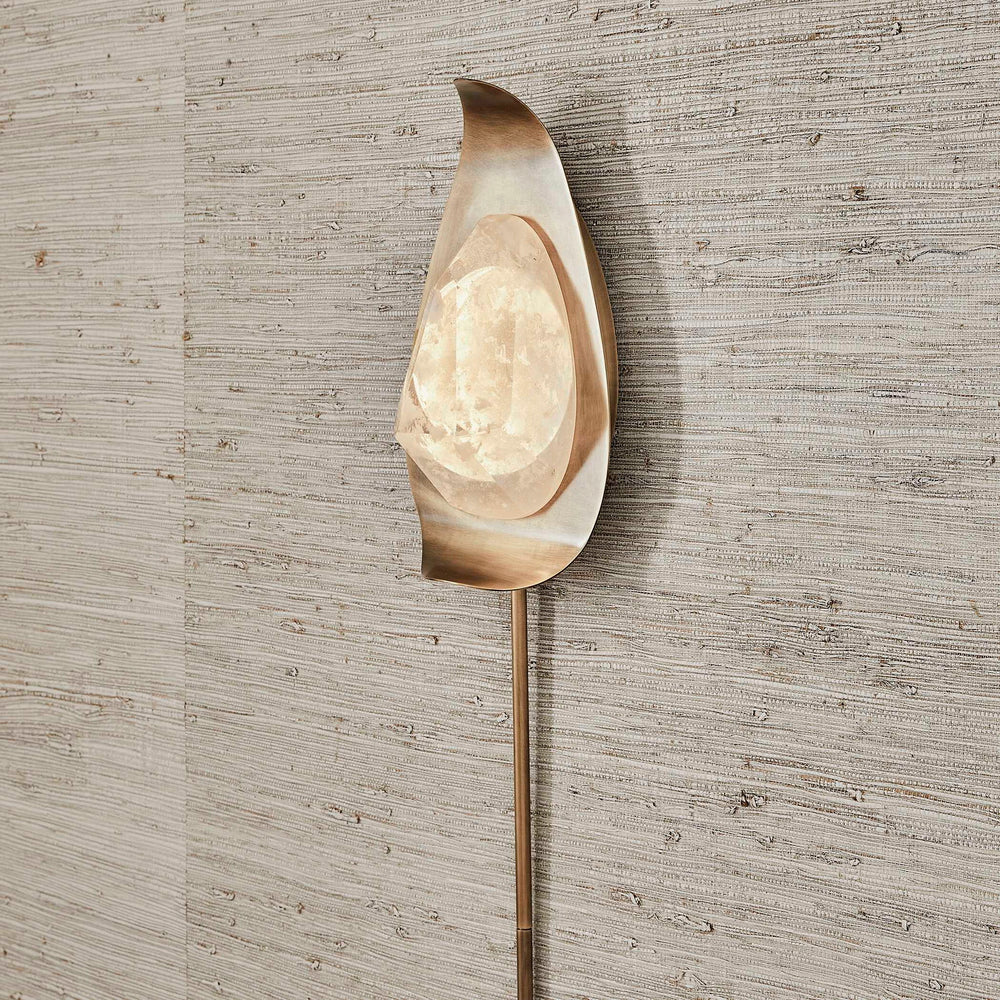 Broach - Sconce - Light Antique Brass