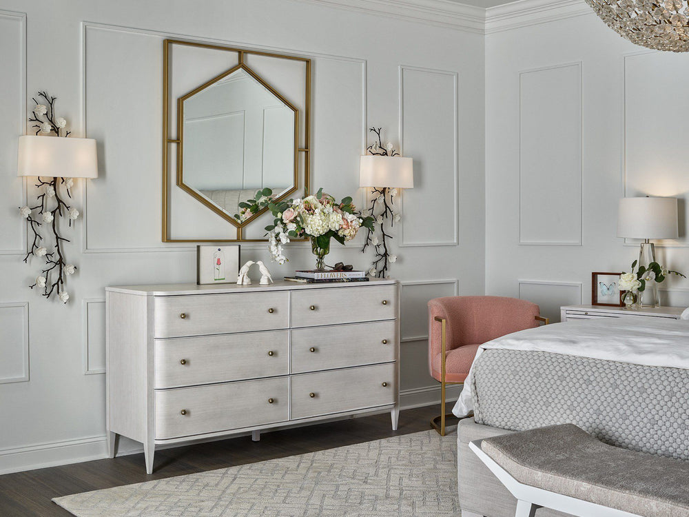 Love. Joy. Bliss.-Miranda Kerr Home - Love Joy Bliss Mirror - Gold