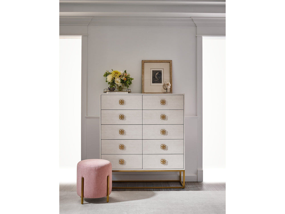 Love. Joy. Bliss.-Miranda Kerr Home - Peony Drawer Chest - Alabaster