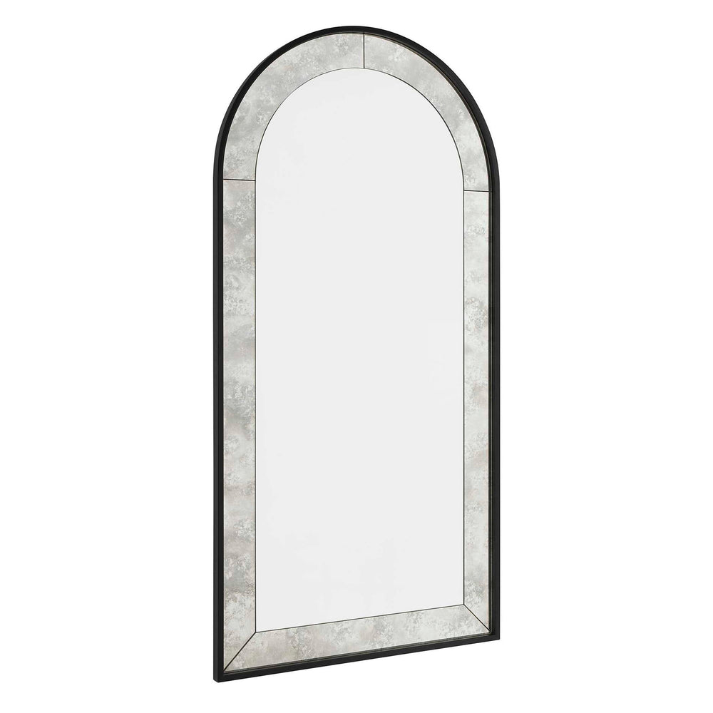 Marlowe - Antique Arch Mirror - Black
