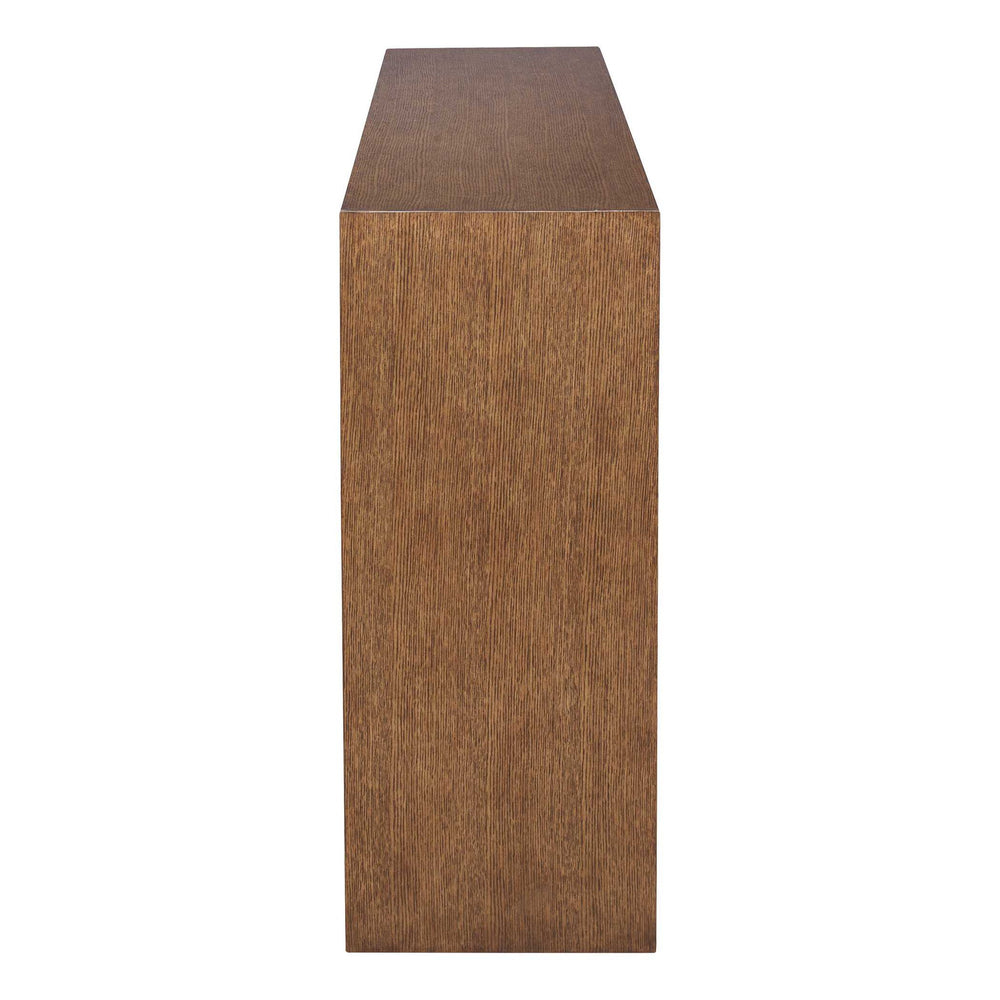Full Circle - Console Table - Woodtone / Brass