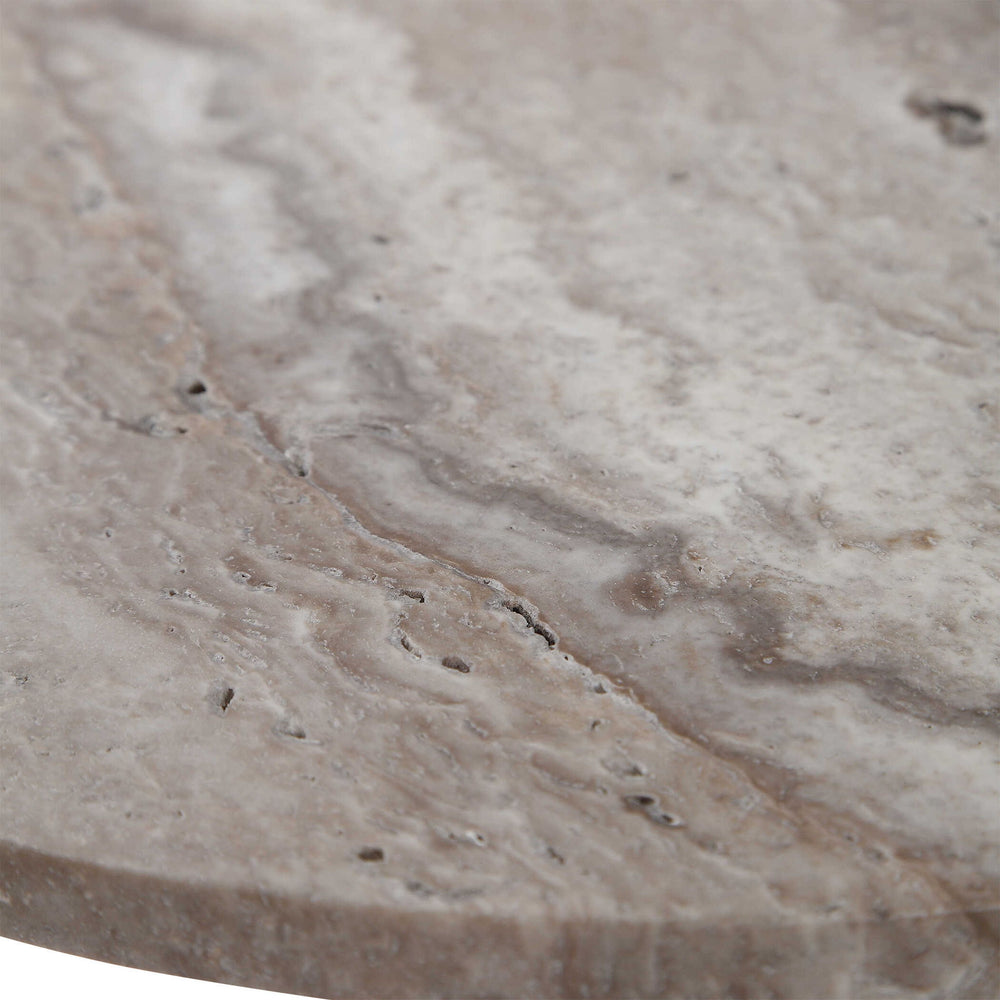 Brenton - Accent Table - Bronze / Brown