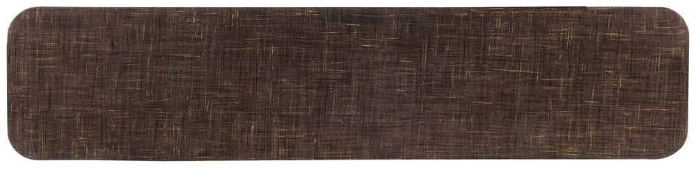 Melange - Edmun Sofa Table - Dark Brown