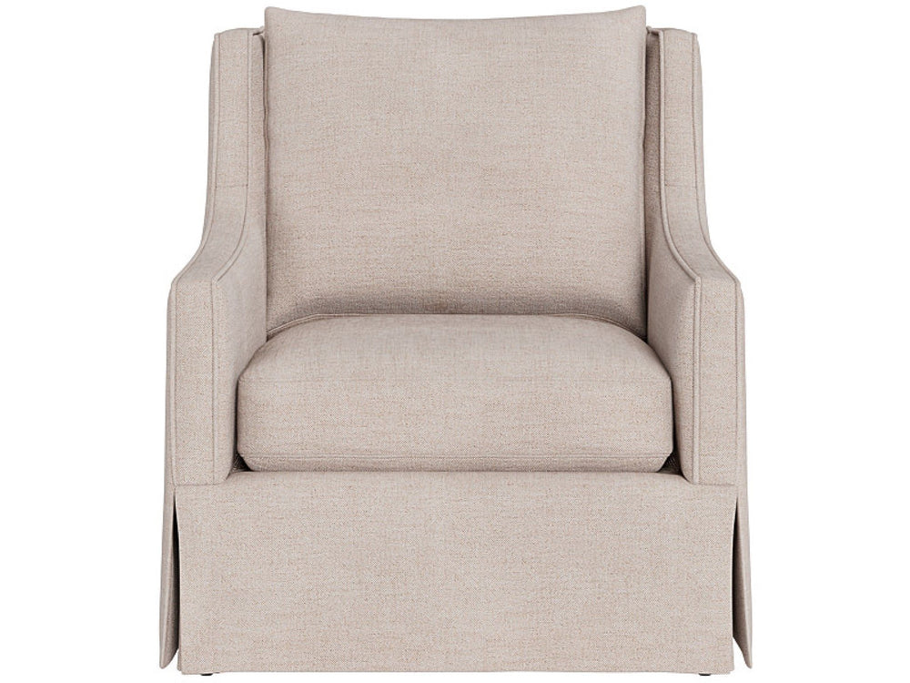 Hudson - Skirted Petite Chair, Special Order - Beige