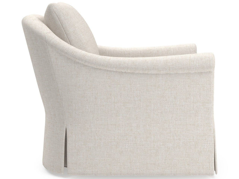 Rowan - Skirted Swivel Glider, Special Order - White