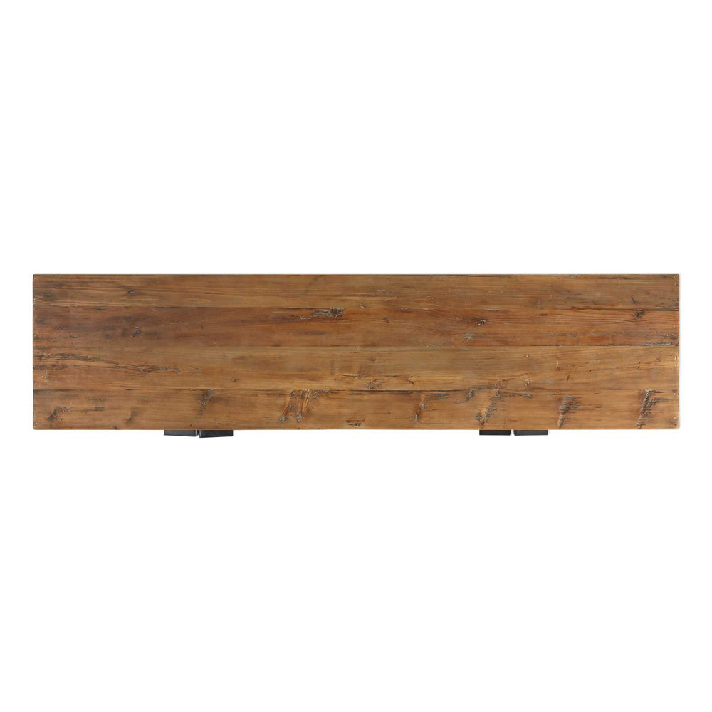 Lucas - Sideboard - Black / Woodtone