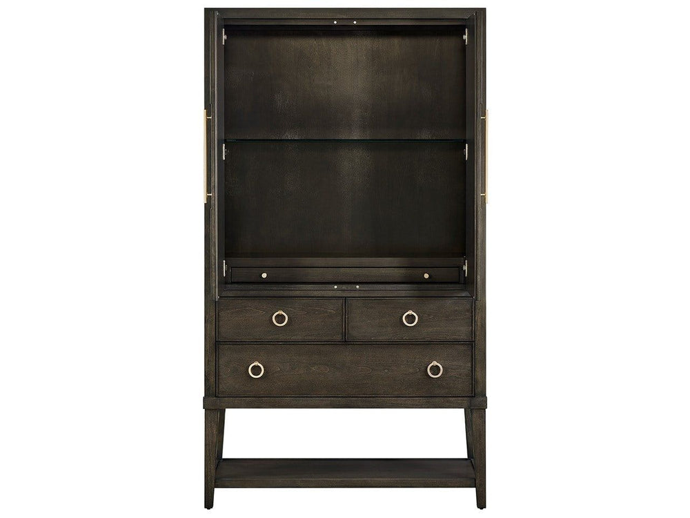 Fenwick - Bar Cabinet - Dark Brown