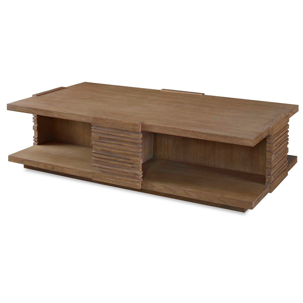 Engraved - Coffee Table - Woodtone