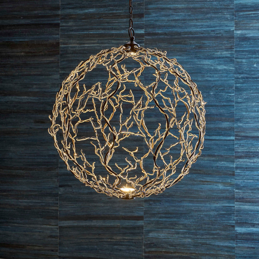 Astrid - 2 Light Led Pendant - Bronze