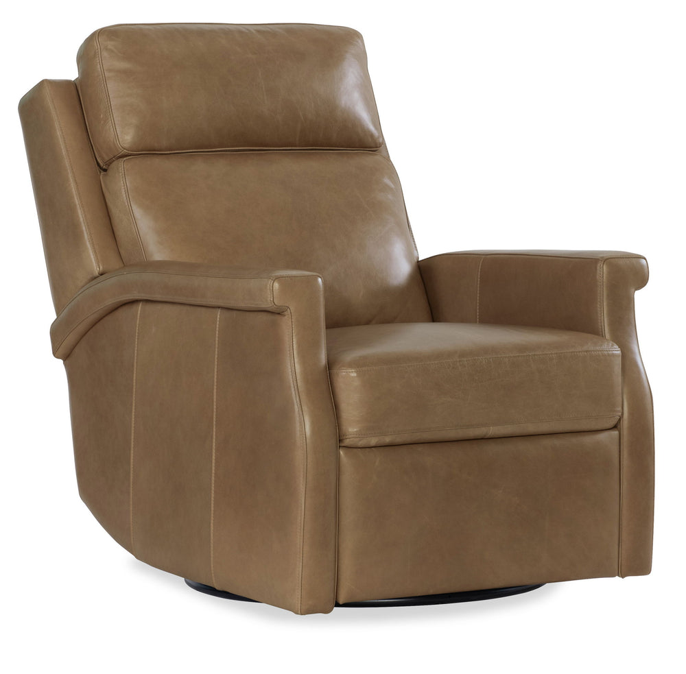 RC - Kaufman ZG Swivel Power Recliner With Pop-Up Headrest