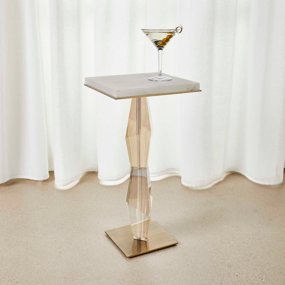 Gem - Drink Table - Brass / Gold