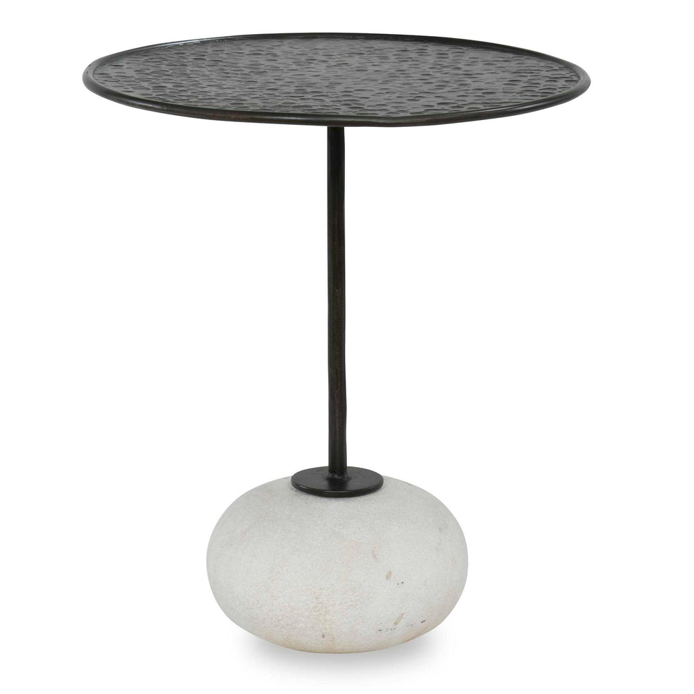 Button Up - Accent Table - Bronze