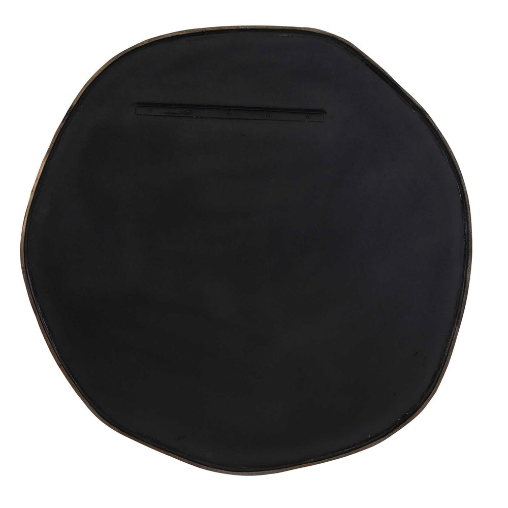 Ambrose - Indoor-Outdoor Round Mirror - Brass / Gold