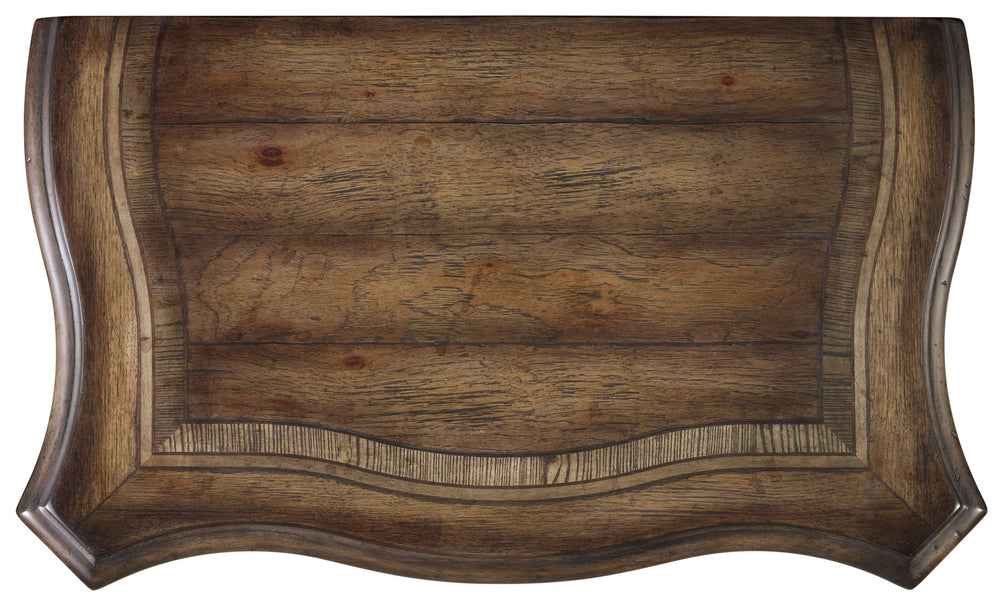 Rhapsody - 3-Drawer Nightstand - Dark Brown