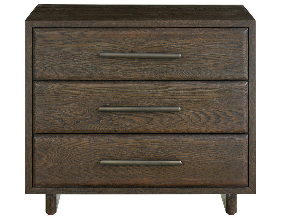 Modern - Three Drawer Nightstand
