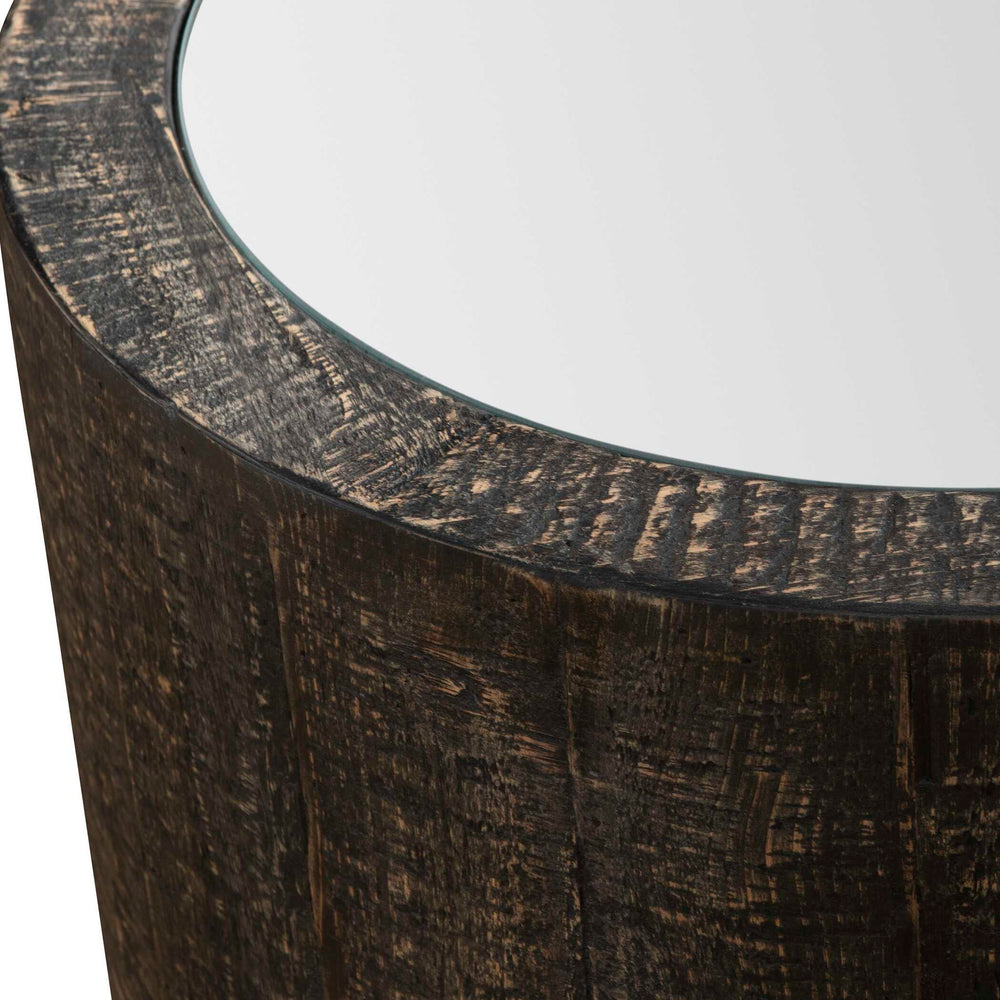 Sequoia - Mirrored Drum Table