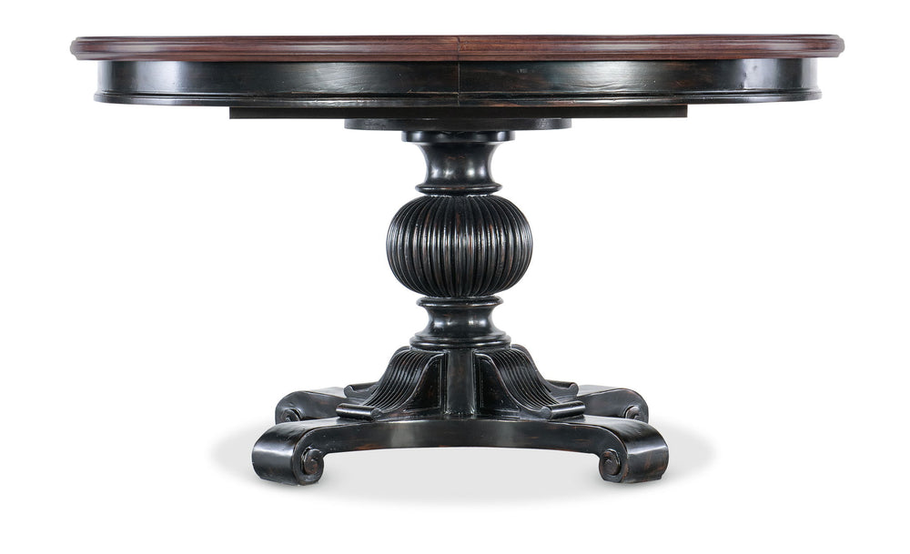 Charleston - Round Pedestal Dining Table With 1-20