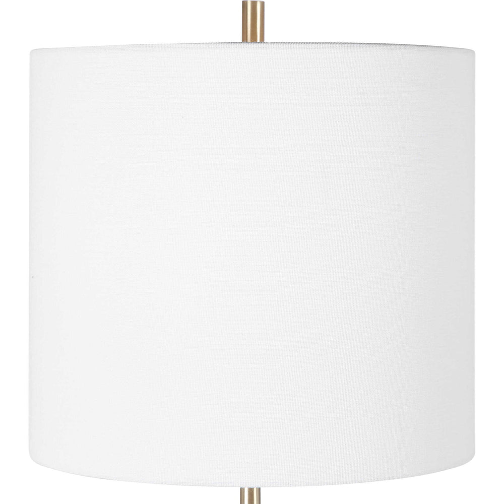 Eloise - Marble Table Lamp - White