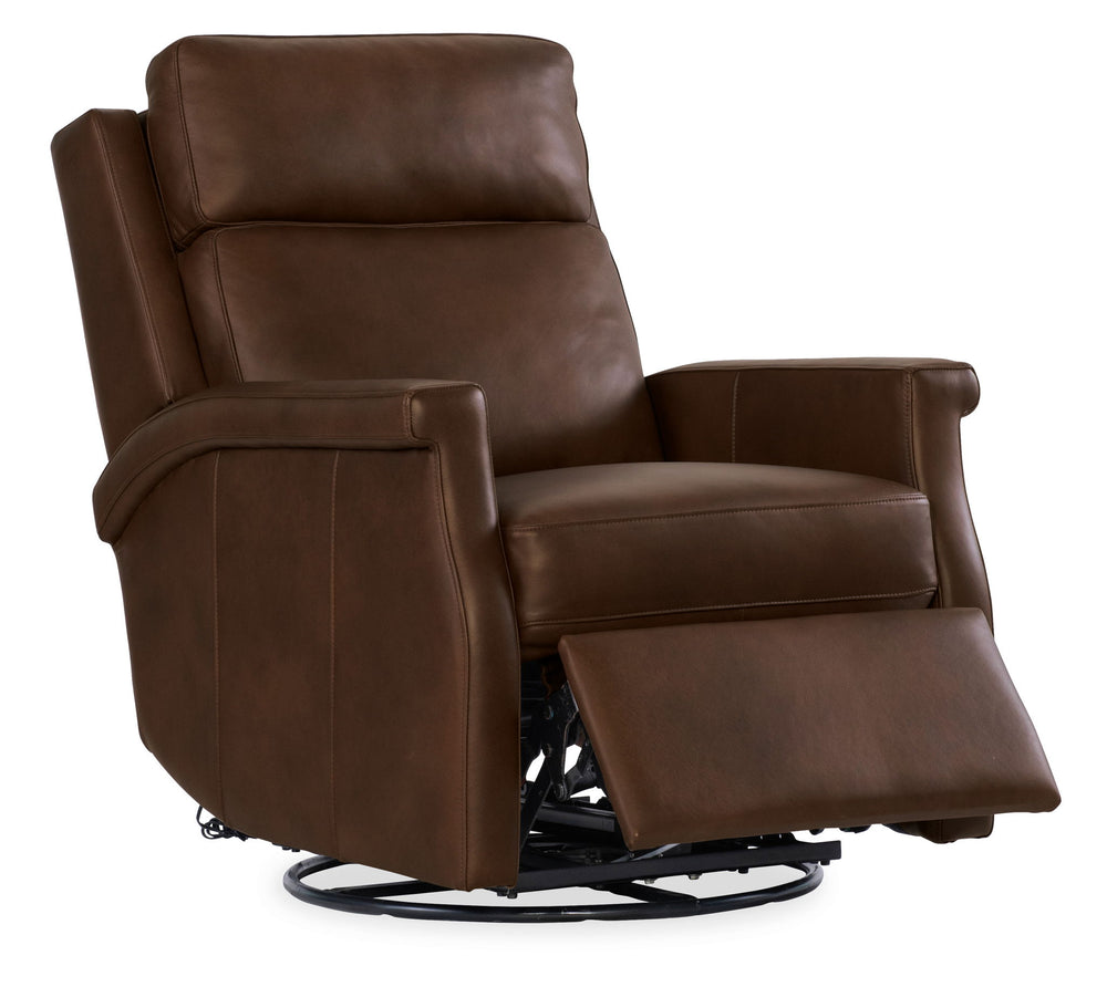RC - Kaufman ZG Swivel Power Recliner With Pop-Up Headrest
