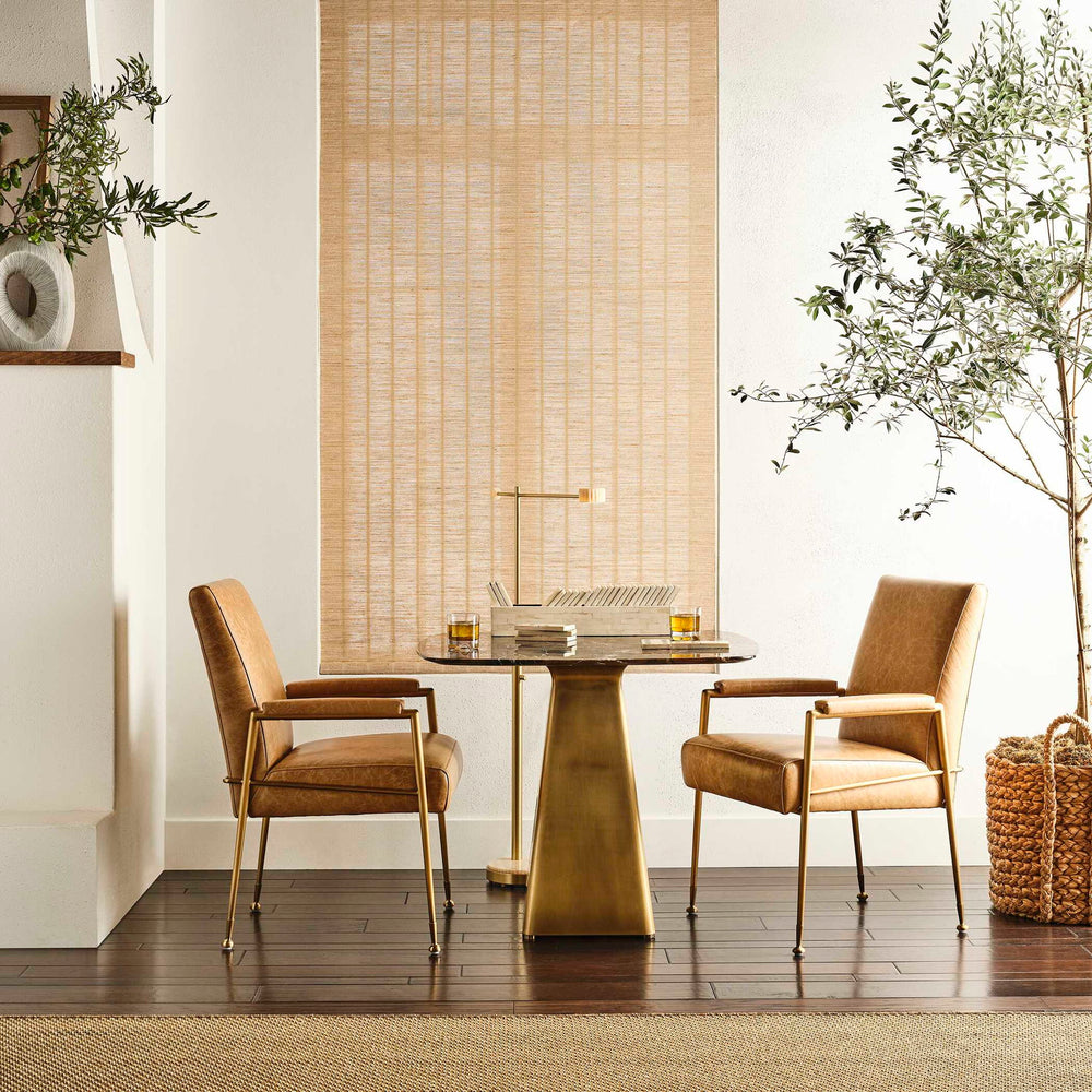 Floral Dollop - Floor Lamp - Gold